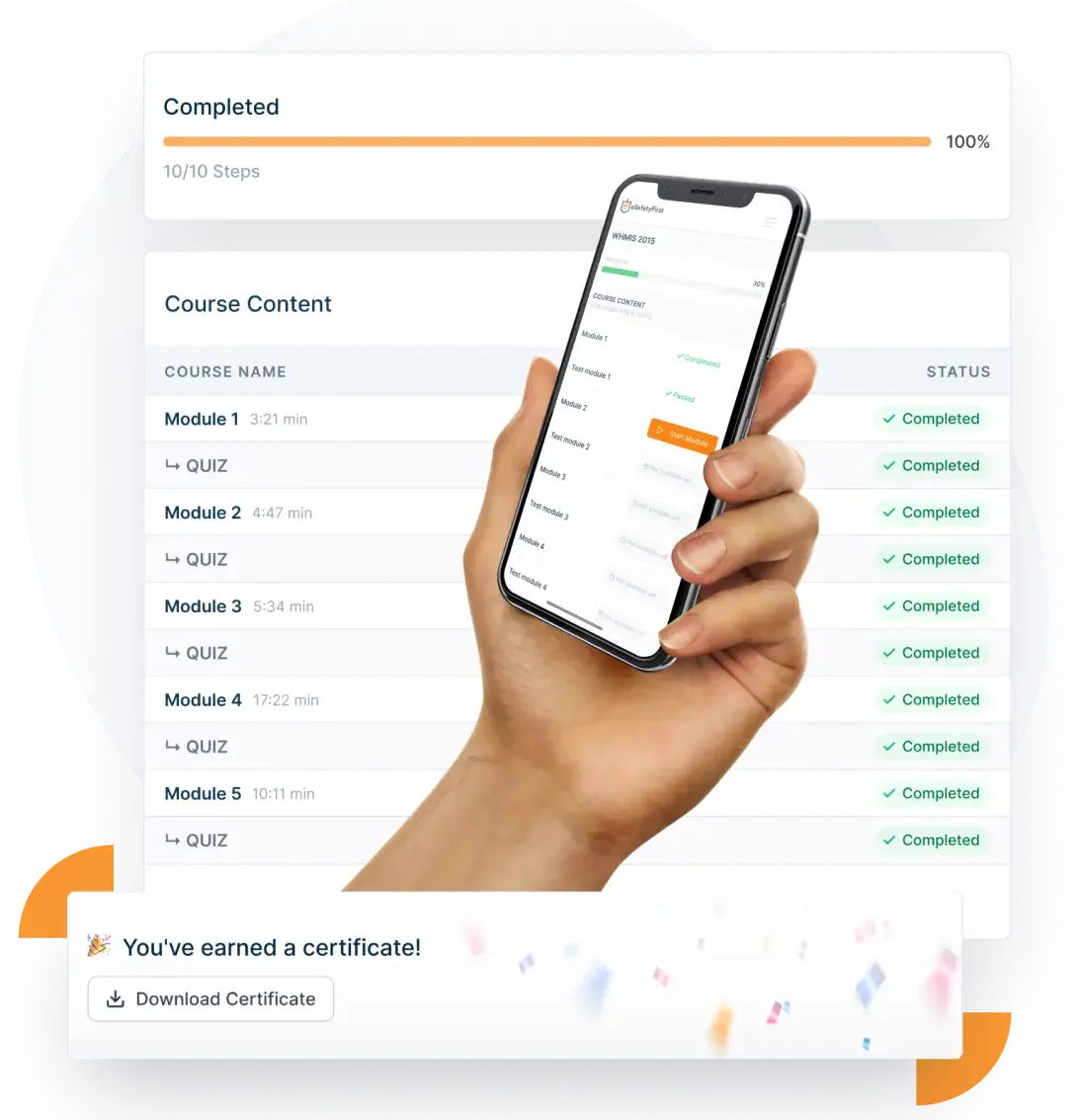 Gain access to eSafetyFirst user-friendly platform