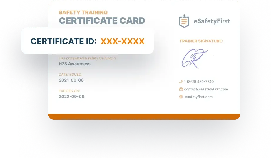 Image showing a certification card verification