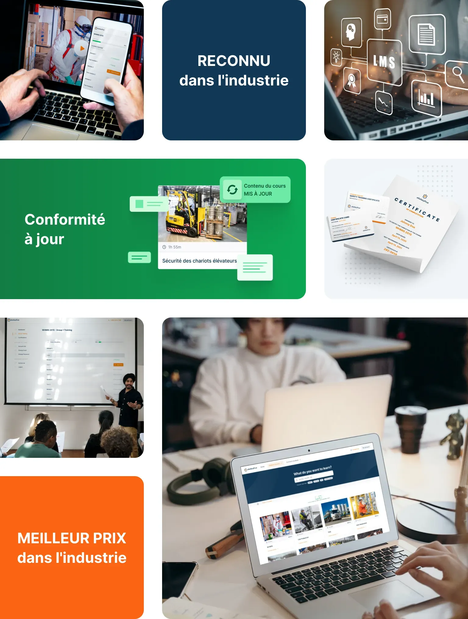 Image de bannière affichant la licence de cours sur les appareils de bureau