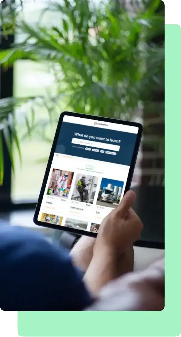 Image de la licence de cours disponible sur les appareils de bureau